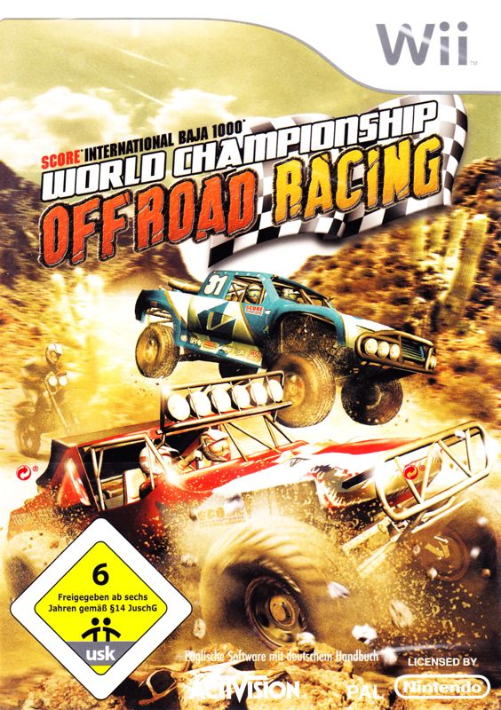 World Championship Off Road Racing box art for Xbox 360